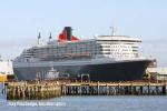 ID 5362 QUEEN MARY 2 (2003/148528grt/IMO 9241061) alongside the City Cruise Terminal in her home port, Southampton, England.